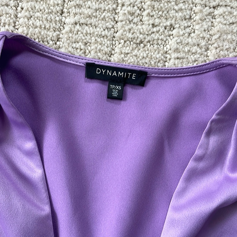 Dynamite lilac purple 2 piece skirt set - Picture 3 of 14